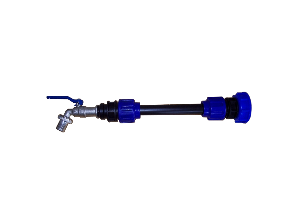 IBC 3/4" Wasserhahn Verlängerung (Bild für) IBC 3/4" Wasserhahn Verlängerung
